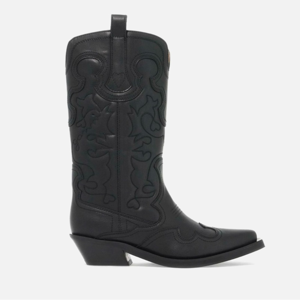 Ganni Cowboy Boots